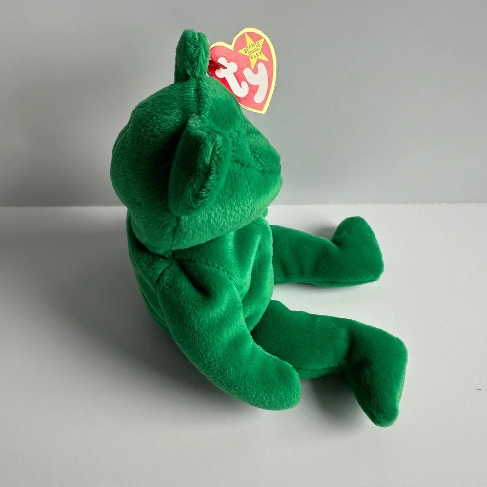 TY Beanie Baby Erin the Bear Vintage 1997 Retired Plush Toy with Errors